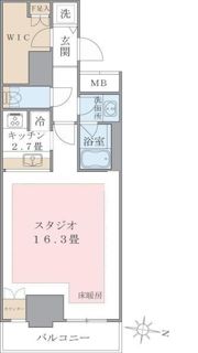 Brillia ist 東雲キャナルコートの間取り画像