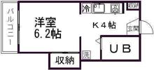 スカイハイツの間取り画像