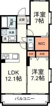 ドルフ中田本町の間取り画像