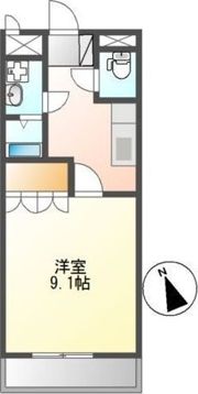 ハート・ピュア宇和田の間取り画像