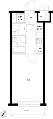 ルーブル渋谷初台の間取り画像