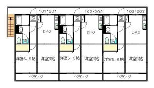 渚Bの間取り画像