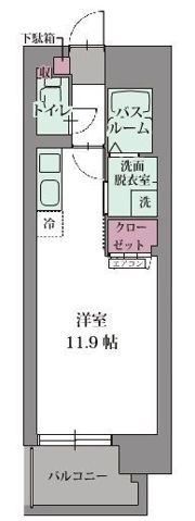 レジデンス吉野の間取り画像
