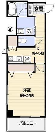 エアデージ田園調布の間取り画像