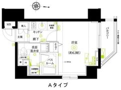 ZOOM浜松町の間取り画像