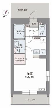 コリーヌ デュ リオンの間取り画像