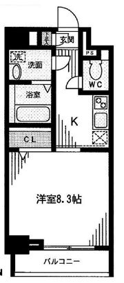エスポワールの間取り画像