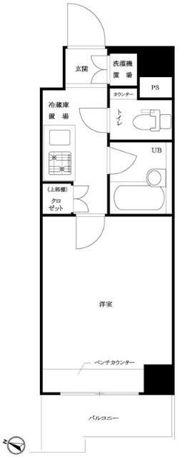 ルーブル大森山王弐番館の間取り画像