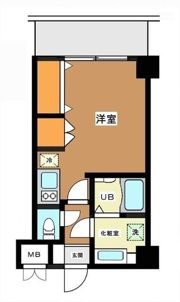 レスピール羽田の間取り画像
