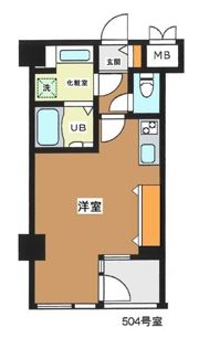 レスピール羽田の間取り画像