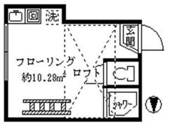 フェリスアテナの間取り画像