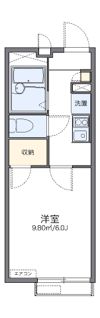 レオパレスシェーネの間取り画像