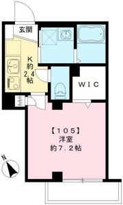 スカラーレ牛込（IOT賃貸）の間取り画像