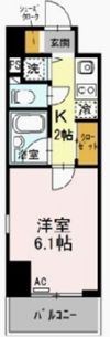 パークウェル門前仲町の間取り画像