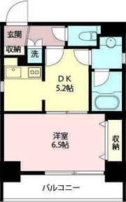 エスティメゾン神田の間取り画像