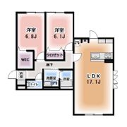 Komorebi Garden中田本町Aの間取り画像