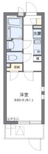 クレイノエスポワール中央の間取り画像