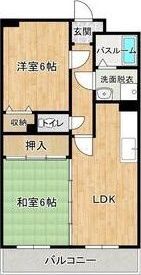 マイシティオグロの間取り画像