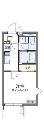 レオネクストファーストワイズの間取り画像
