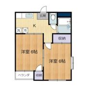 ハイツプリズムB棟の間取り画像
