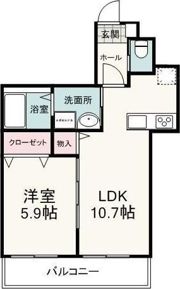 エスプラネードINAGAWAの間取り画像