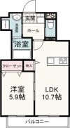 エスプラネードINAGAWAの間取り画像