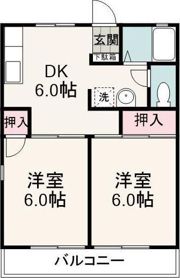 セジュール紀乃の間取り画像