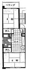 高円寺ローヤルコーポの間取り画像