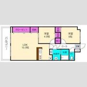 セザール加古川の間取り画像
