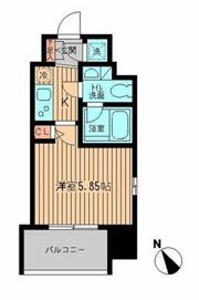 レジディア大森の間取り画像