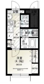 ソルナクレイシア二子玉川の間取り画像
