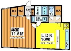ハナタキプラスの間取り画像