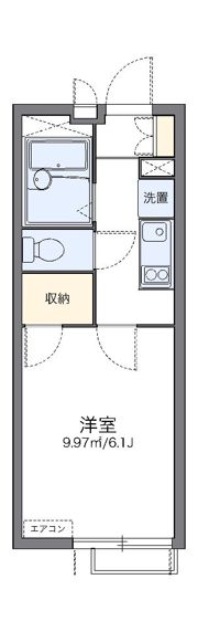 レオパレス宮前の間取り画像