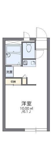 レオパレスラメールの間取り画像