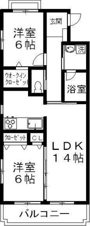 LUCE SOLARE 東静岡の間取り画像