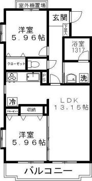 ディアレスト・メゾンの間取り画像