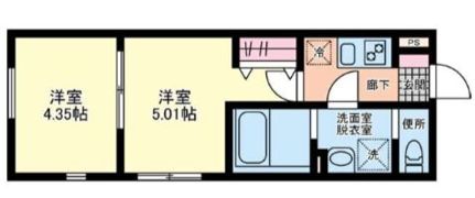 LUORE上北沢駅前の間取り画像