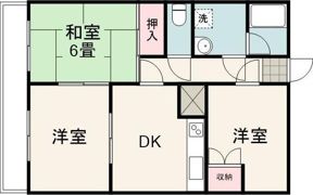 サンパレス中田4の間取り画像