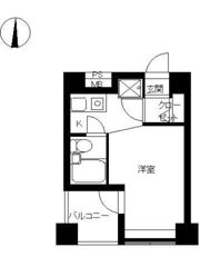 スカイコート高田馬場第2の間取り画像