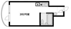 吉祥寺ワイエスハイムの間取り画像
