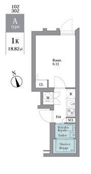 LEGALAND恵比寿ANNEXの間取り画像