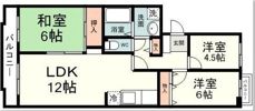シャルマン宮前の間取り画像