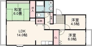 シャルマン宮前の間取り画像