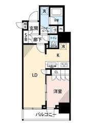 マイナビSTAY神田淡路町（メインステージ神田須田町）の間取り画像