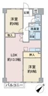 吉祥寺北町ハイムの間取り画像