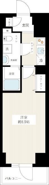 HY’s Duranteの間取り画像