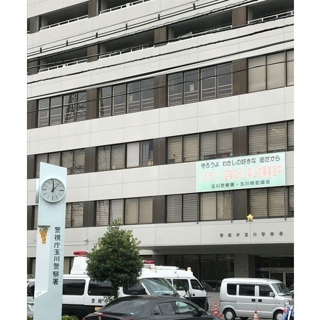 近くに玉川警察署(299m)あり