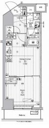 PREMIUM CUBE 代々木上原の間取り画像