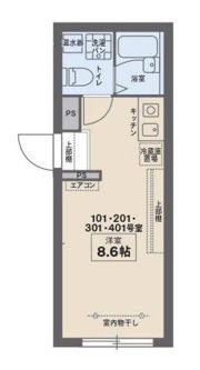 COCOFLAT西荻窪の間取り画像