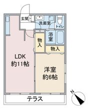 ブルーガーデンの間取り画像